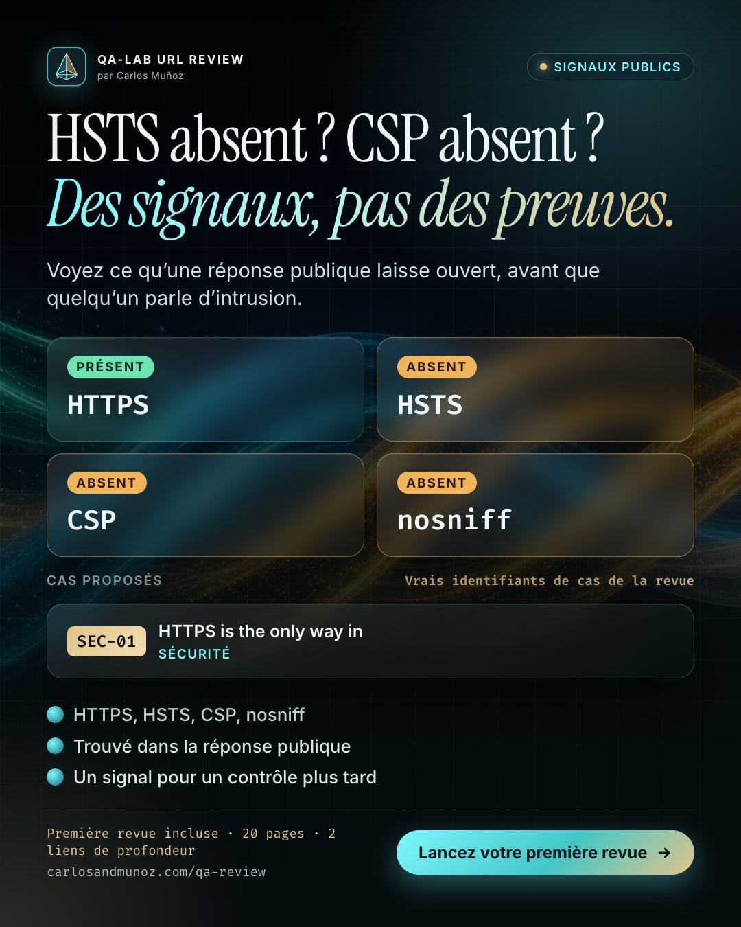Les en-têtes de votre réponse publique en disent plus que vous ne pensez.
